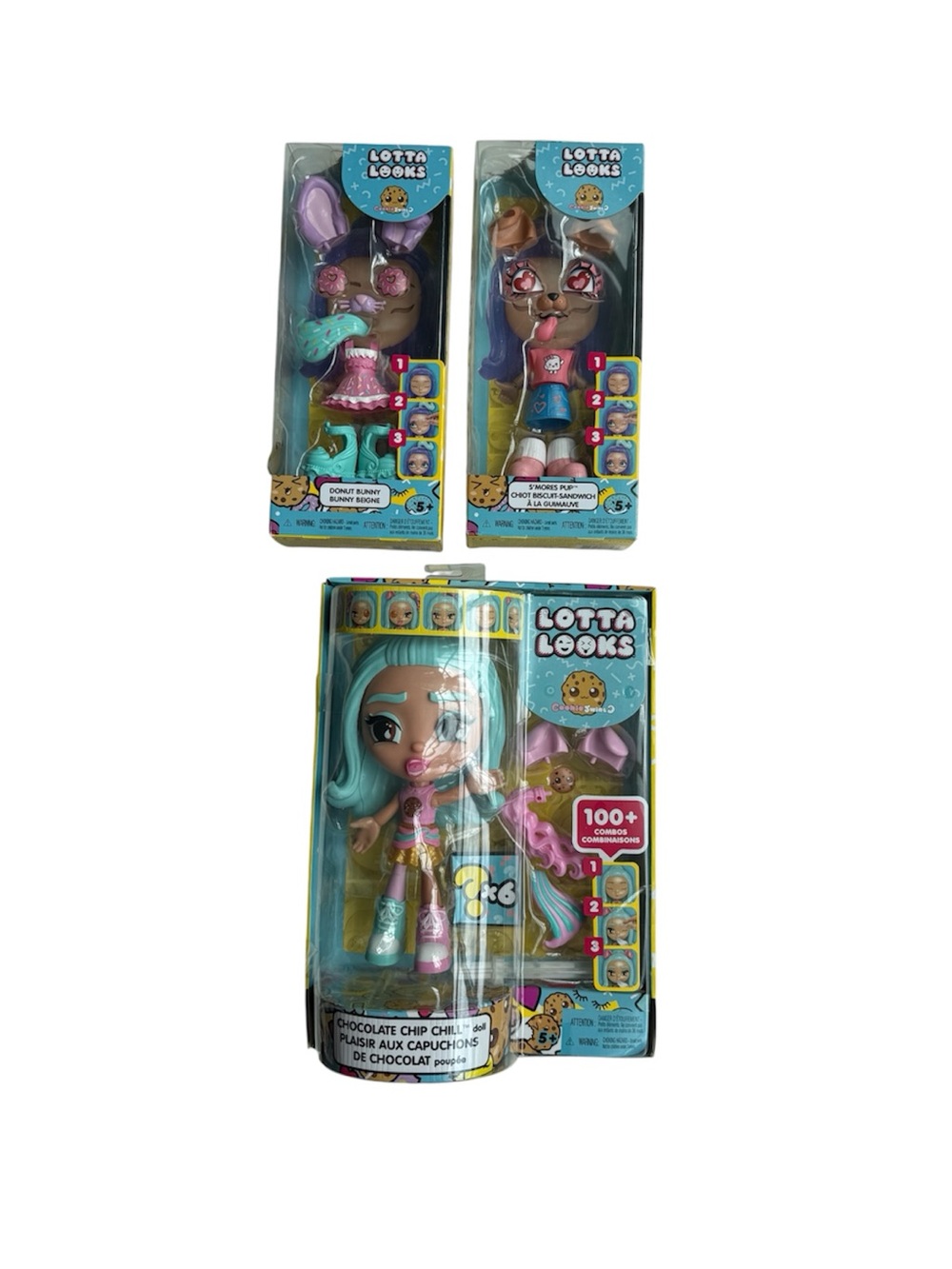 NWT! Lotta Looks Dolls & Accessories Lot (3 items)